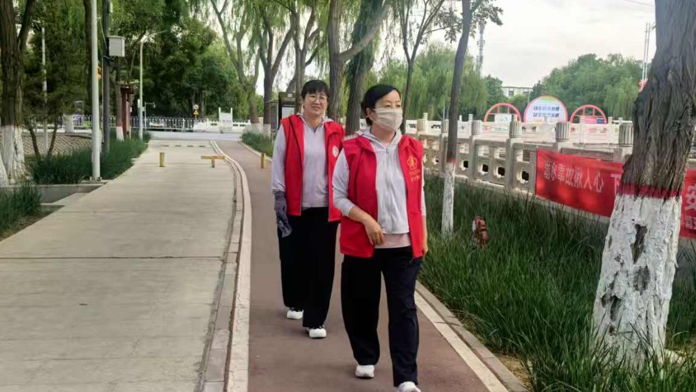 银川市兴庆区阳澄社区：常态巡查防风险 织密渠道安全网