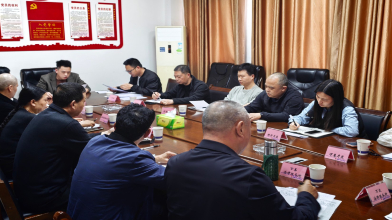 四川武胜县司法局召开基层法律服务所专题座谈会