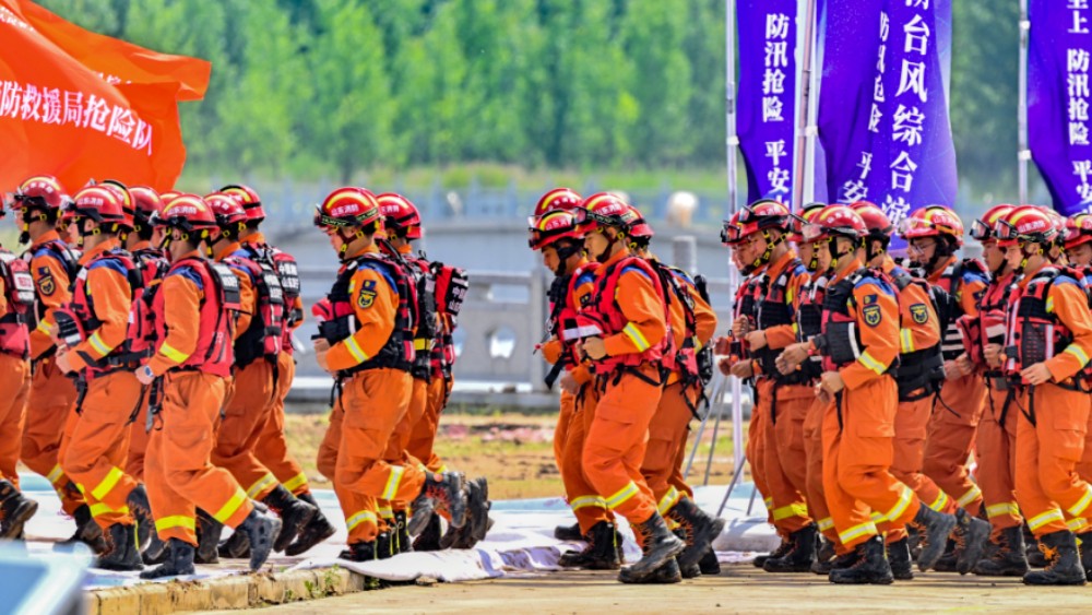 砺戈泗河 共筑安澜！直击2026年山东省防汛防台风综合演练