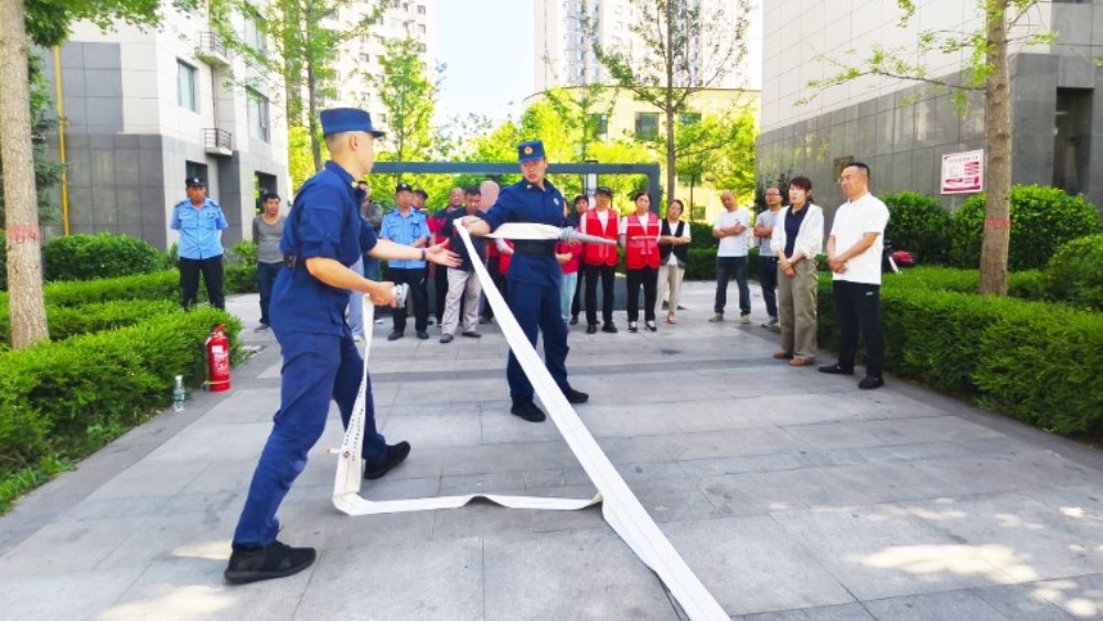 山西交控置地物业：以练筑防 安全护航
