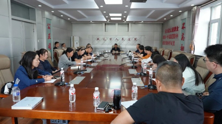 以上率下夯实责任 凝心聚力提质强效——吉林省双辽市人民法院紧扣上半年重点工作全力冲刺攻坚