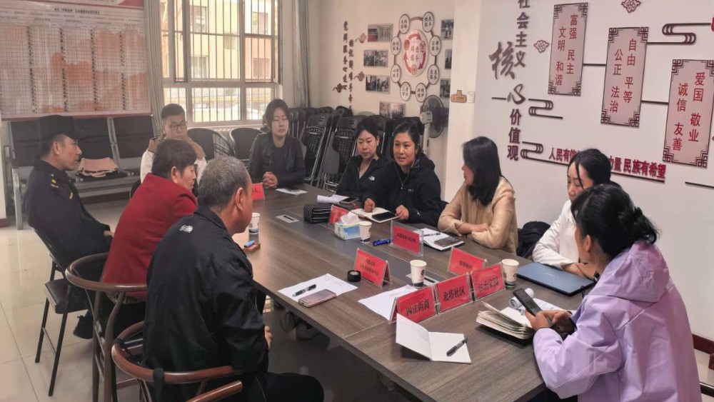 银川市兴庆区北塔社区：联动调解化积水 依法说理消积怨
