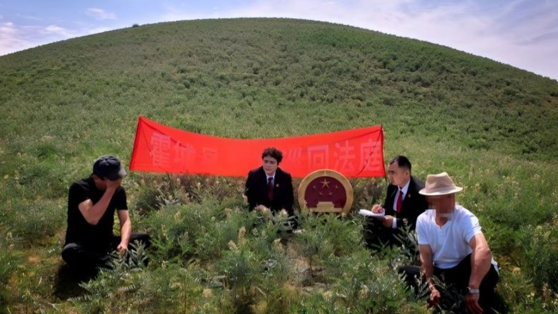 新疆霍城县人民法院：深山上门解双案 温情调解暖人心