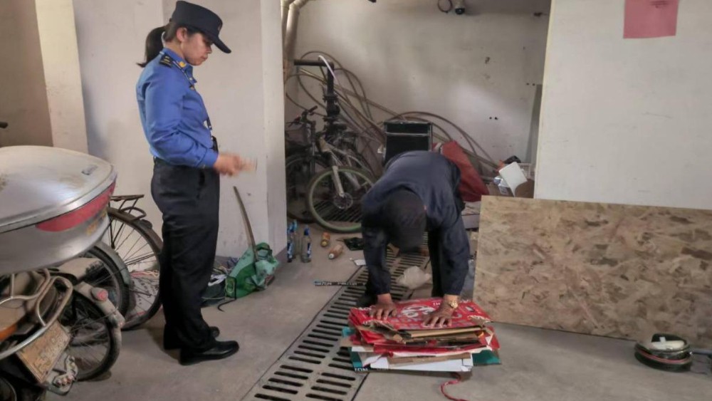 青铜峡市唐源社区：依法整治地库乱象 筑牢消防安全防线
