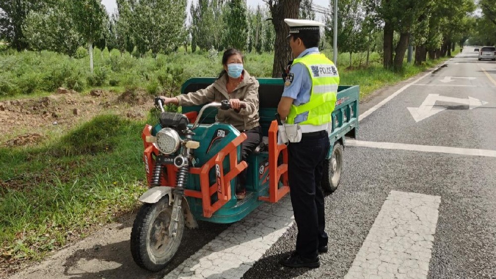 大同交警：重拳整治交通乱象，筑牢国道安全防线