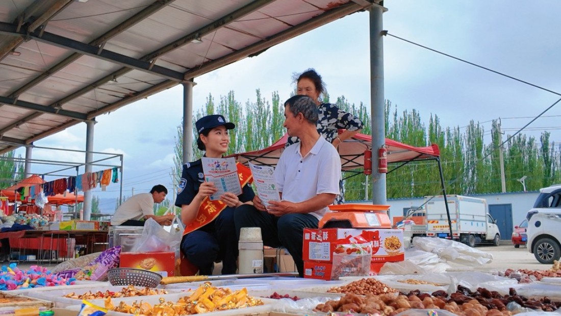 新疆阿克苏边境管理支队牙满苏边境派出所：筑牢边境禁毒防线 守护辖区平安无毒