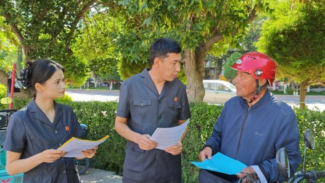 新疆尼勒克县人民法院：精准普法零距离 筑牢防骗“防火墙”