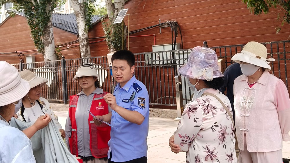 银川市兴庆区景湖社区：反诈宣传进小区，法治护航养老钱