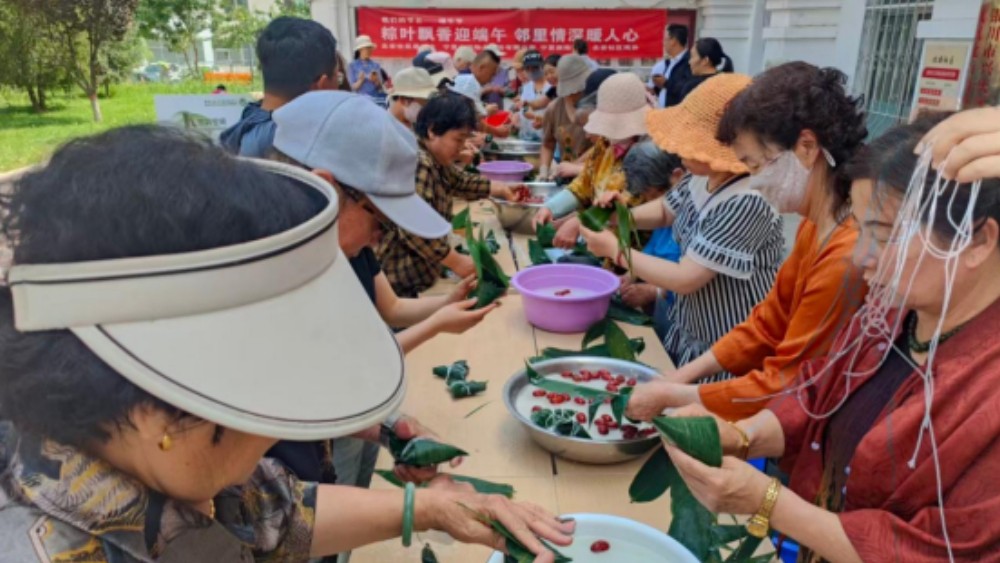 银川市兴庆区北安社区：品民俗迎端午 聚邻里暖人心