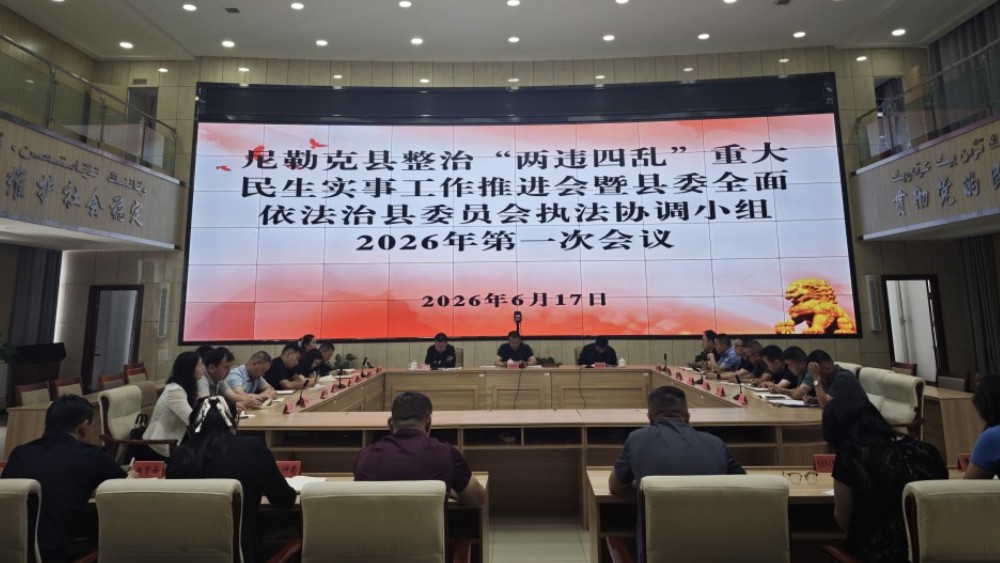 新疆尼勒克县：聚力整治“两违四乱” 办好重大民生实事