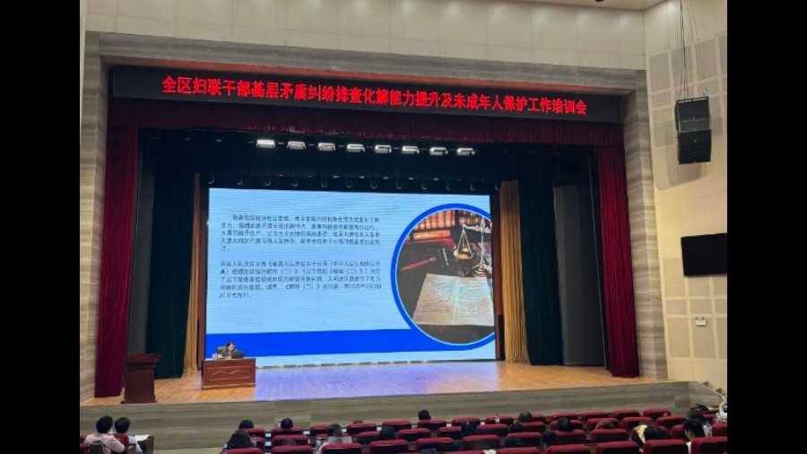 守护特殊童心 法治赋能巾帼——吉林双阳法院联合多部门开展专题法治培训