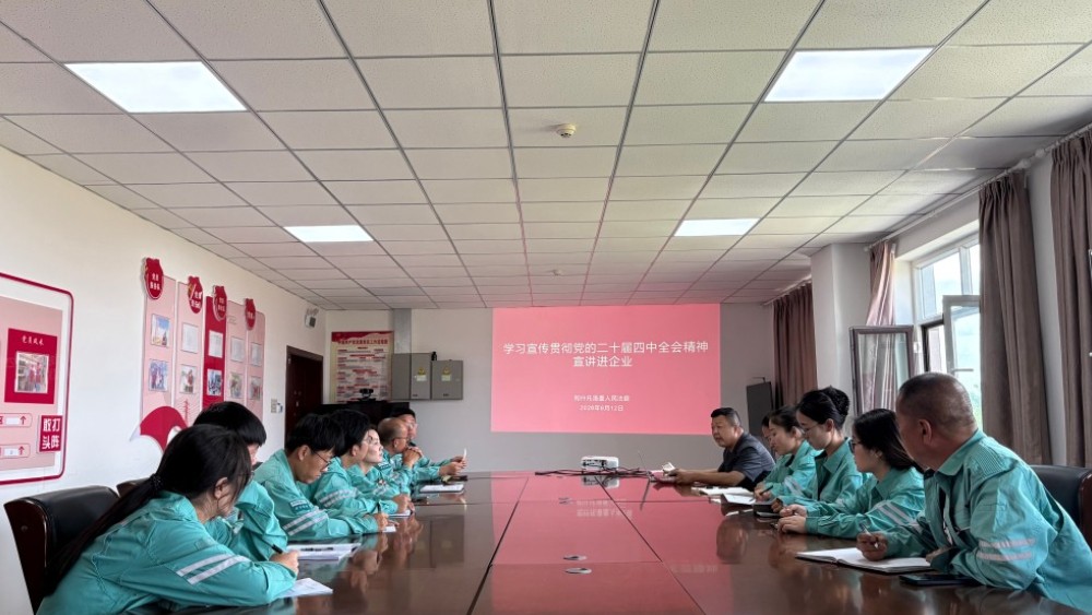 新疆和布克赛尔县和什托洛盖人民法庭开展党的二十届四中全会精神进企业专题宣讲