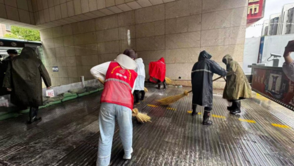 银川市兴庆区康平社区：以练筑防线 防汛保平安