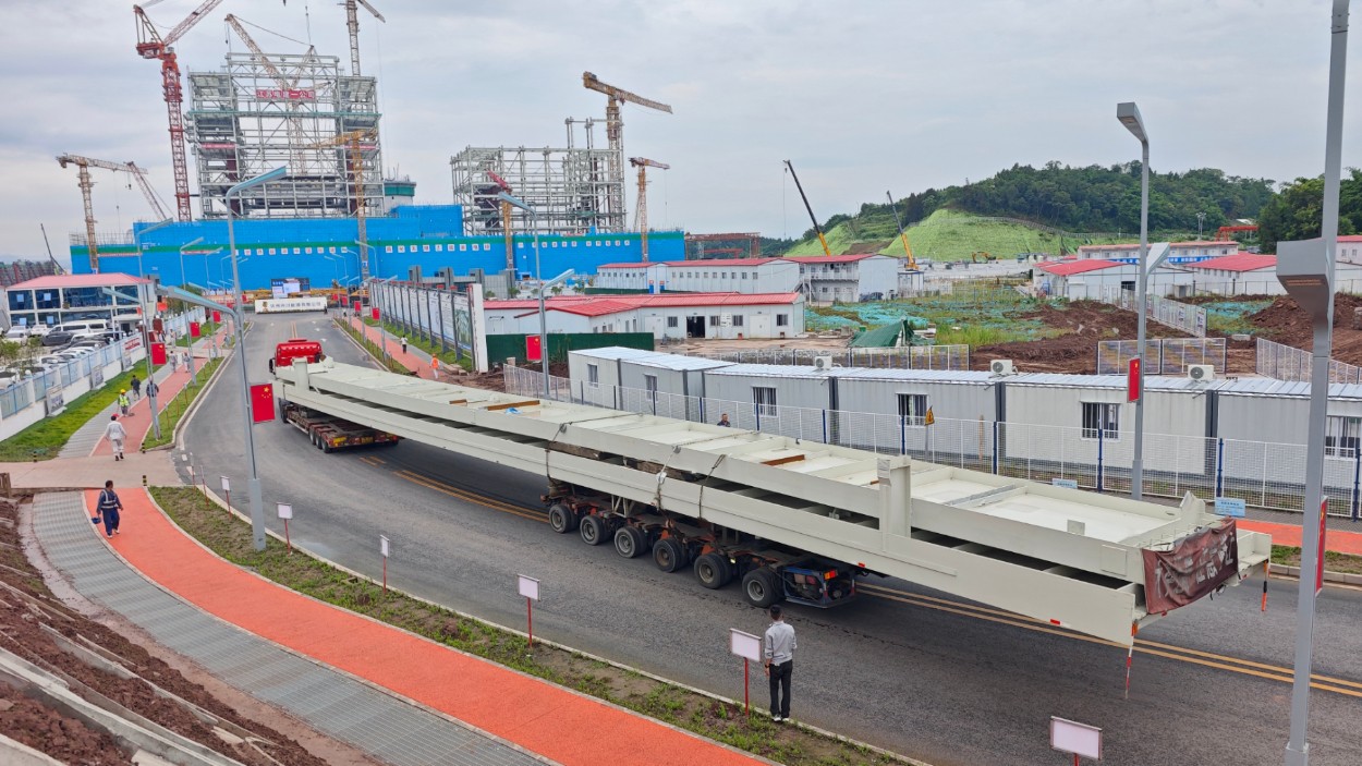 夯实绿色能源基建：达州重大清洁煤电项目核心施工节点圆满落地