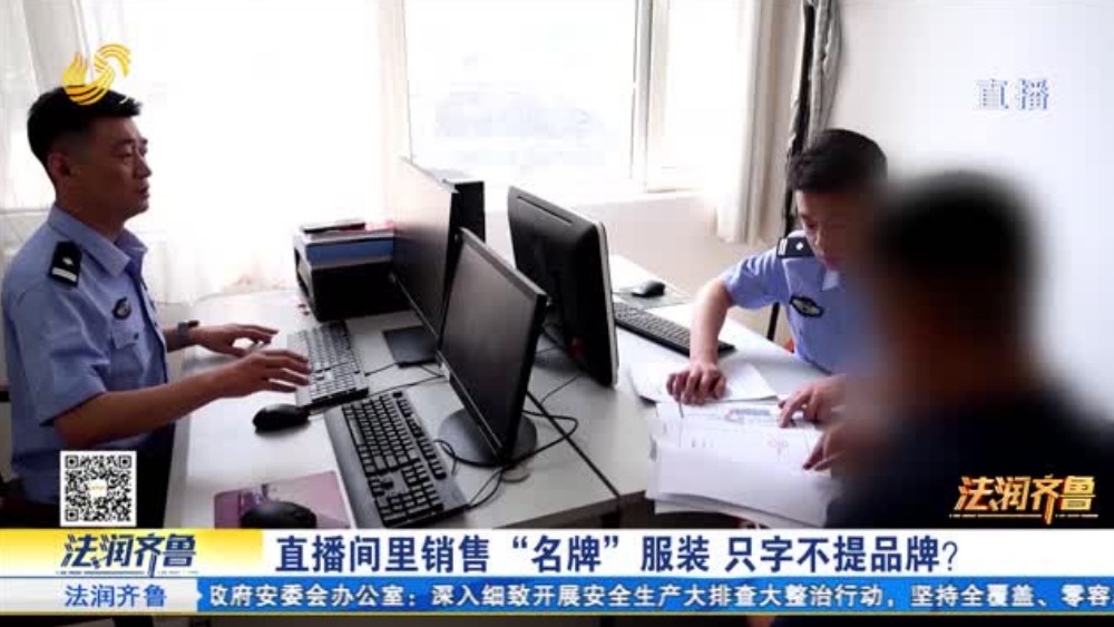 宁津警方破获特大网络直播售假案