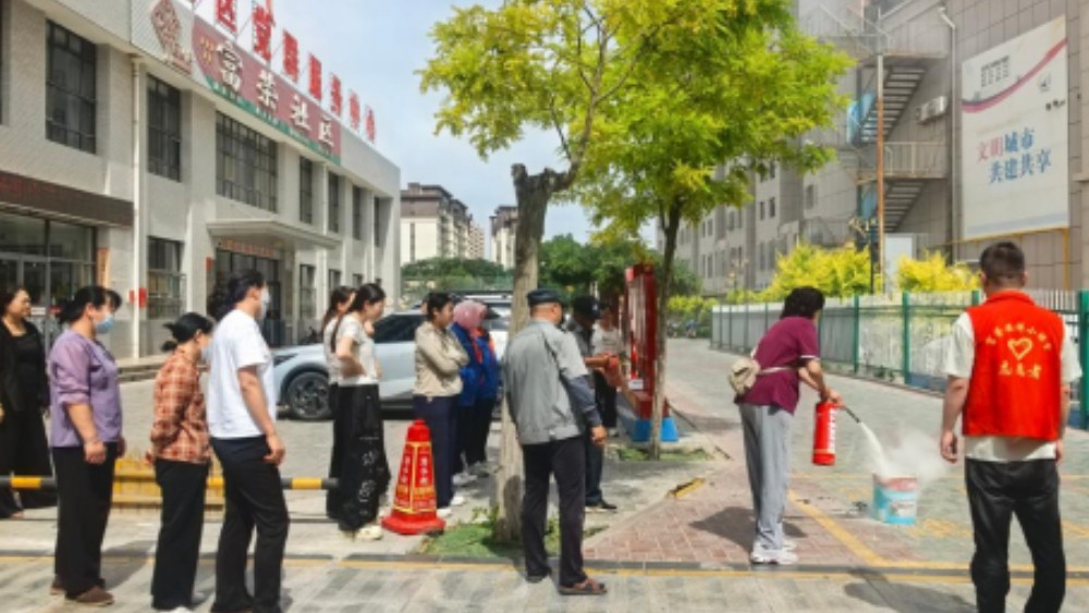 吴忠市利通区富荣社区：法治培训强意识 实战演练筑防线