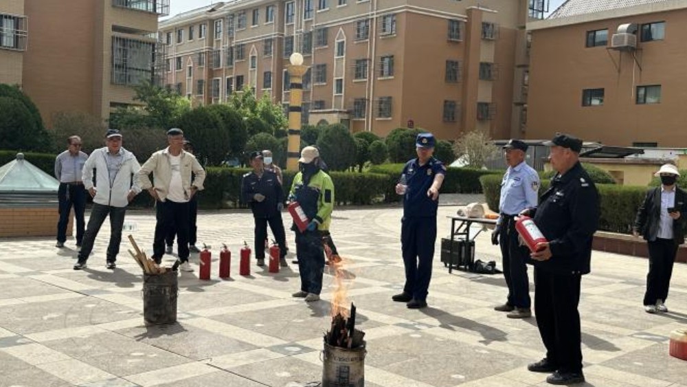 吴忠市利通区富平社区：宣传引导筑防线 隐患排查保平安