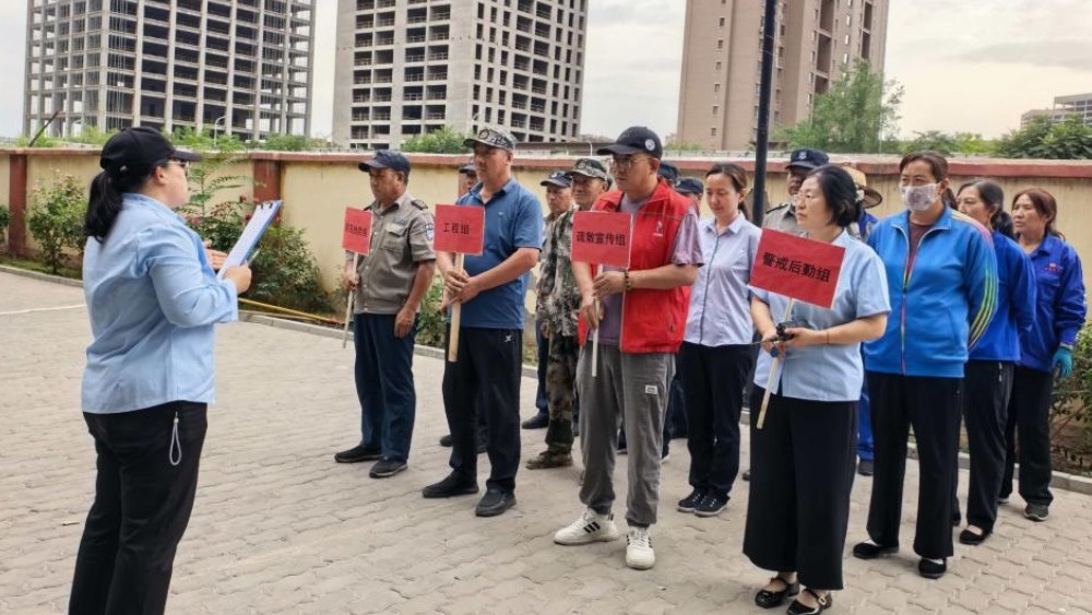 银川市兴庆区长信社区：法治嵌入防汛演练，普法共筑安全防线