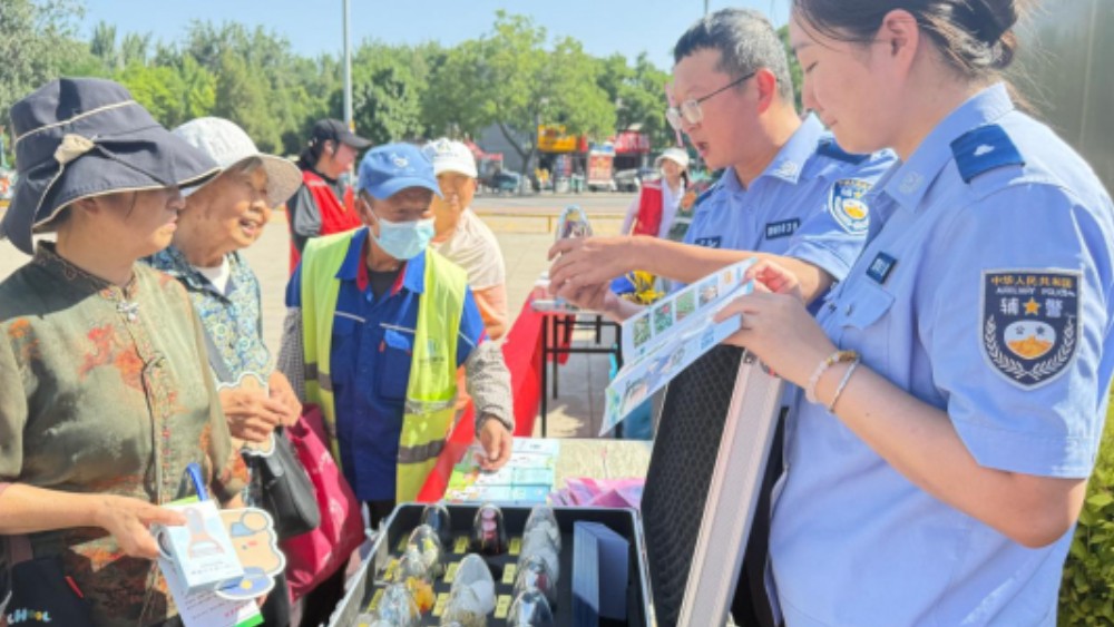 银川市兴庆区健康社区：广宣禁毒 辖区广大居民群众齐心筑起防线