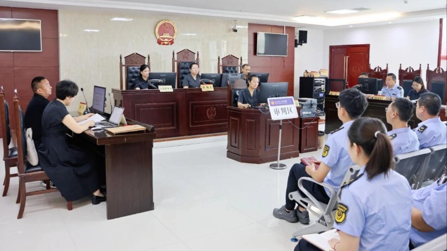 河南省南阳市内乡县法院组织开展行政执法庭审观摩活动