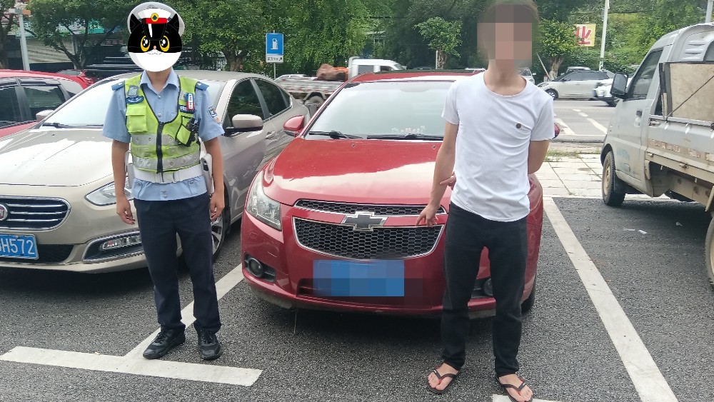 15岁少年偷偷开车炫耀耍酷，广西平乐交警火速从严查处
