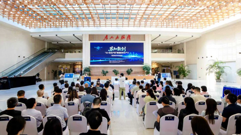 “苏知数创”“AI+知识产权”赋能新质生产力 低空经济专场在南京举办