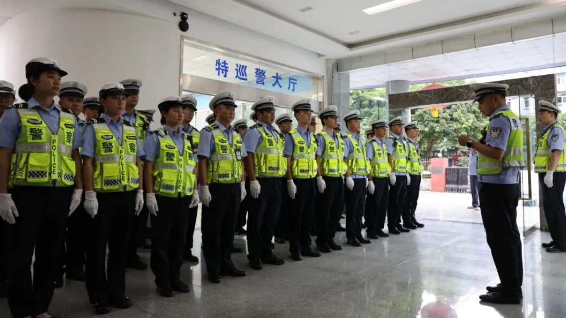 宜宾江安公安开展第二次夜间交通违法集中整治行动