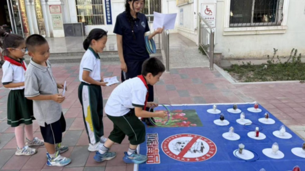 银川市兴庆区北安社区：潮玩市集话禁毒 趣味普法入人心