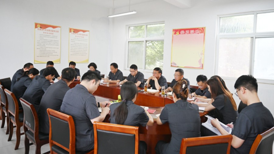 体检强根基 点评促提升 河南省南阳市社旗县法院开展人民法庭观摩活动