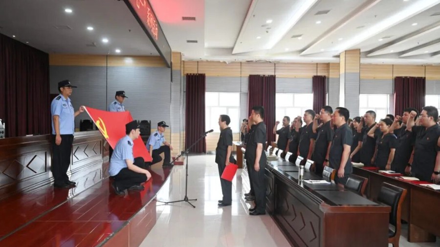 赓续荣光担使命 奋楫争先立新功 河南省南阳市社旗县法院举行迎“七一”系列主题活动