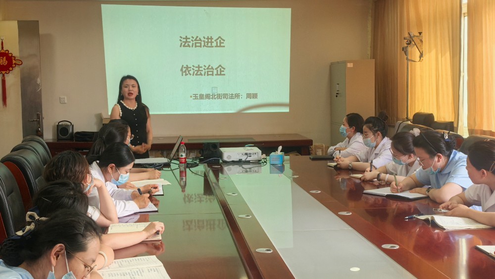 银川市兴庆区永康社区：普法宣传进医院 法治护航促平安