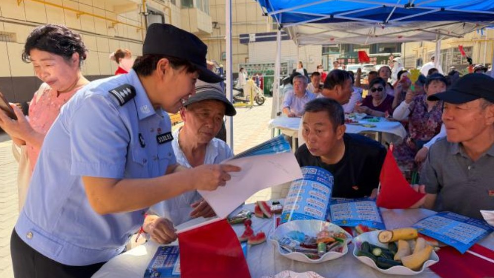 吴忠市利通区民生社区：相约仲夏睦邻里 文明新风满社区