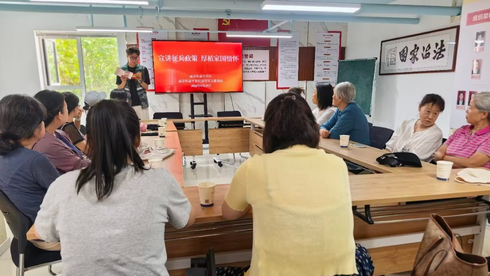 银川市兴庆区康平社区：点燃青春报国志，依法征兵筑强军