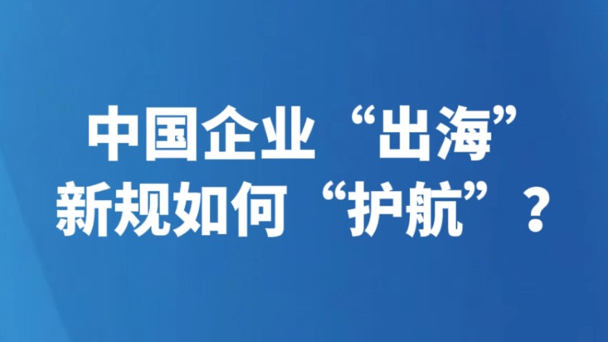 中国企业“出海” 新规如何“护航”？