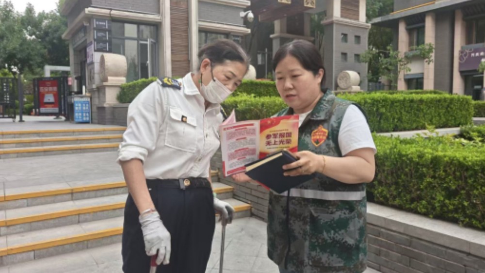 银川市兴庆区泰和社区：吹响征兵集结号 精准宣传全覆盖