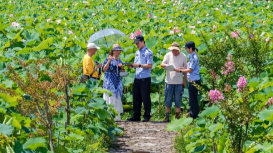 夏日文旅赛事升温 藏蓝值守护航平安