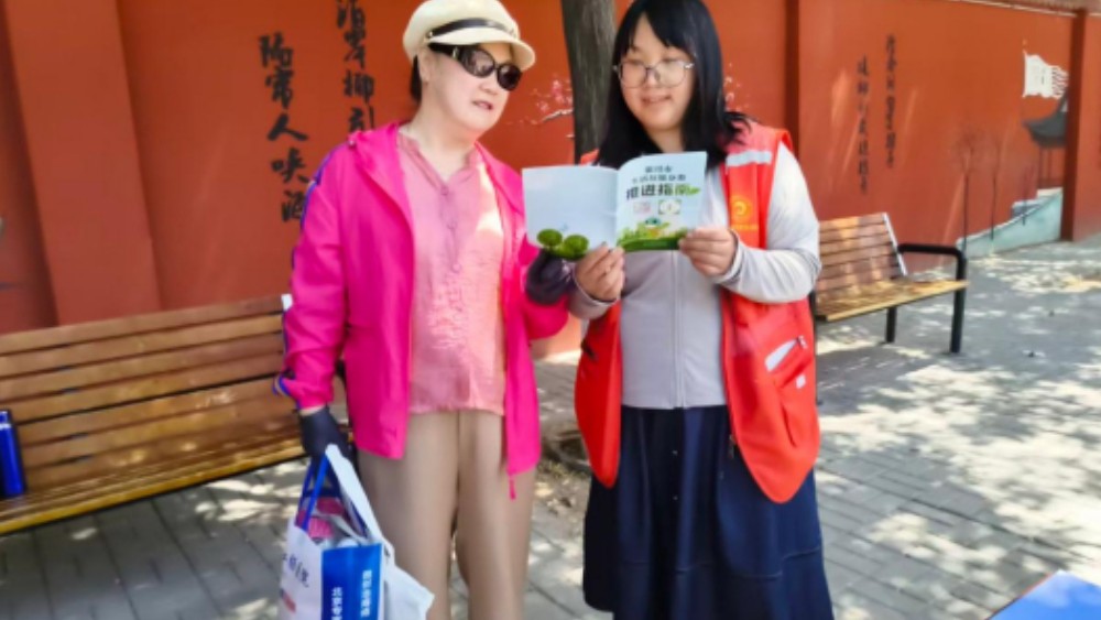银川市兴庆区双城门社区：红墙传颂文明新风 分类守护绿色家园