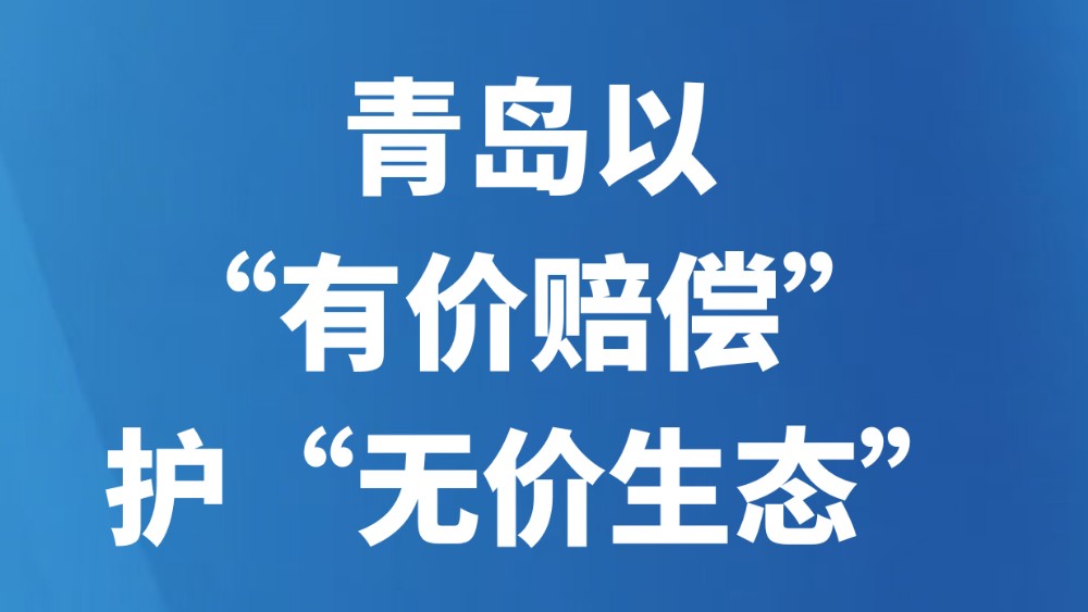 青岛以 “有价赔偿” 护 “无价生态”