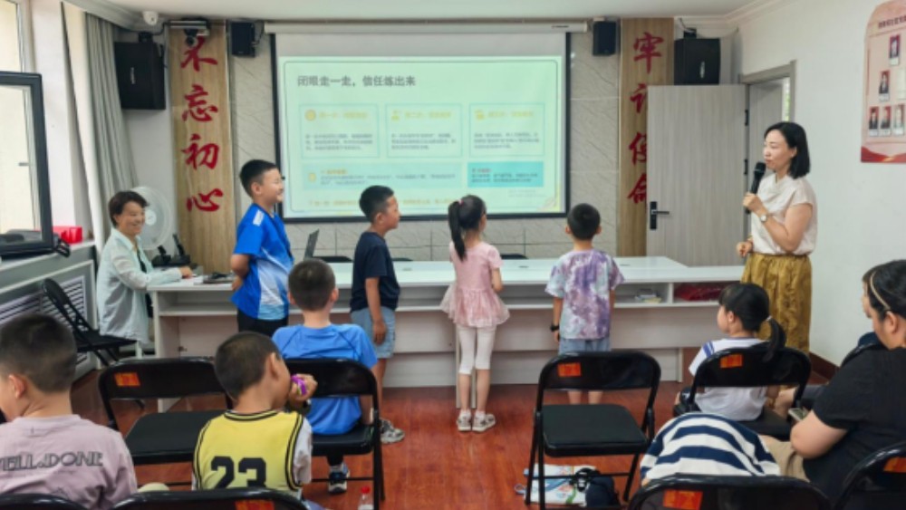 银川市金凤区清馨苑社区：绘制情绪小地图 护航少年大健康