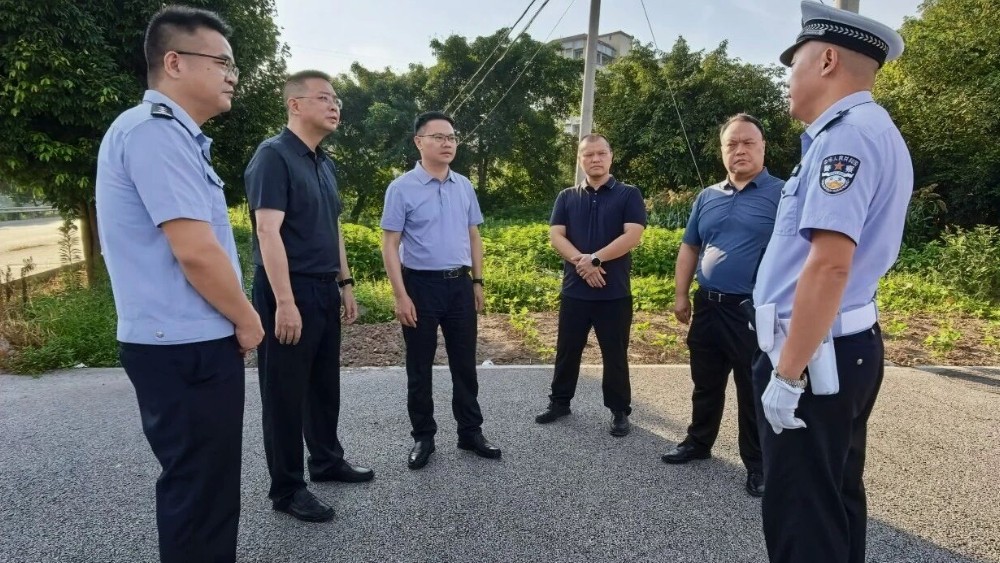 张程带队暗访督导农村道路交通违法整治工作