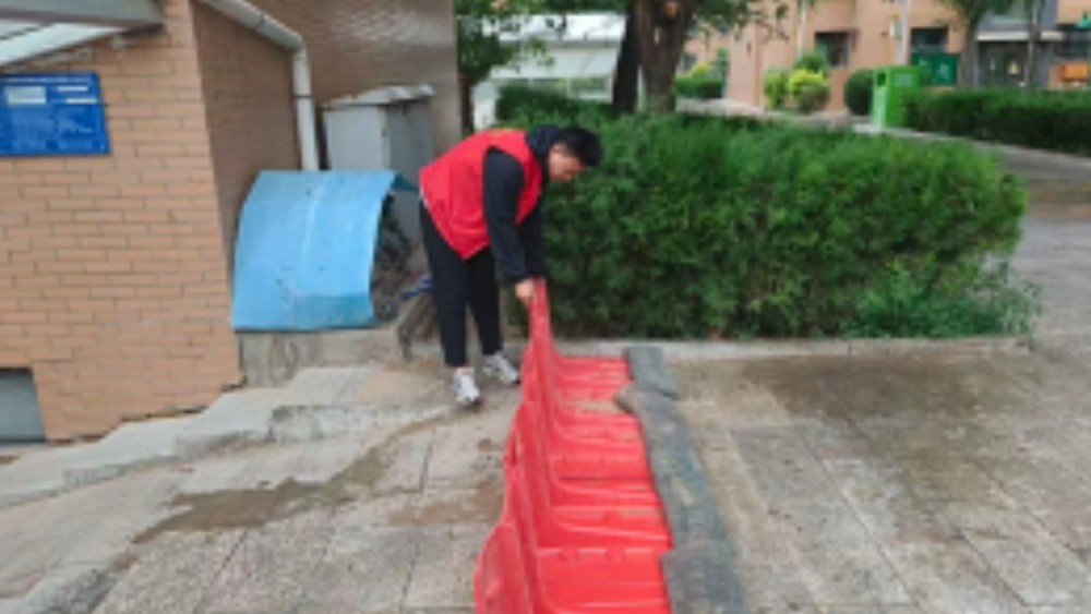 吴忠市利通区明珠社区：闻汛而动早备战 筑牢防线保平安