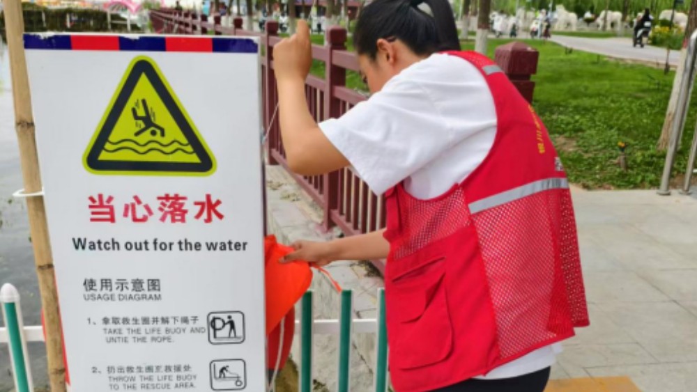 银川市兴庆区观湖社区：巡查隐患防风险 宣讲安全保平安