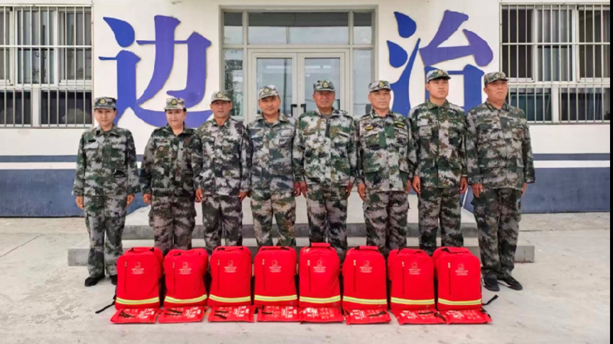 守边更安心！新疆托里县红十字会为护边员送上应急保障物资