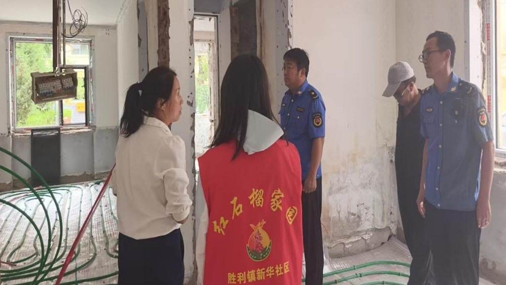 吴忠市利通区新华社区：紧急叫停违规施工 依法守护楼体安全