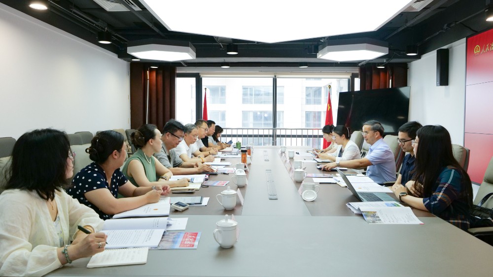 北京市人民检察院第一分院赴《人民法治》杂志社交流座谈 共探检媒深度合作新路径