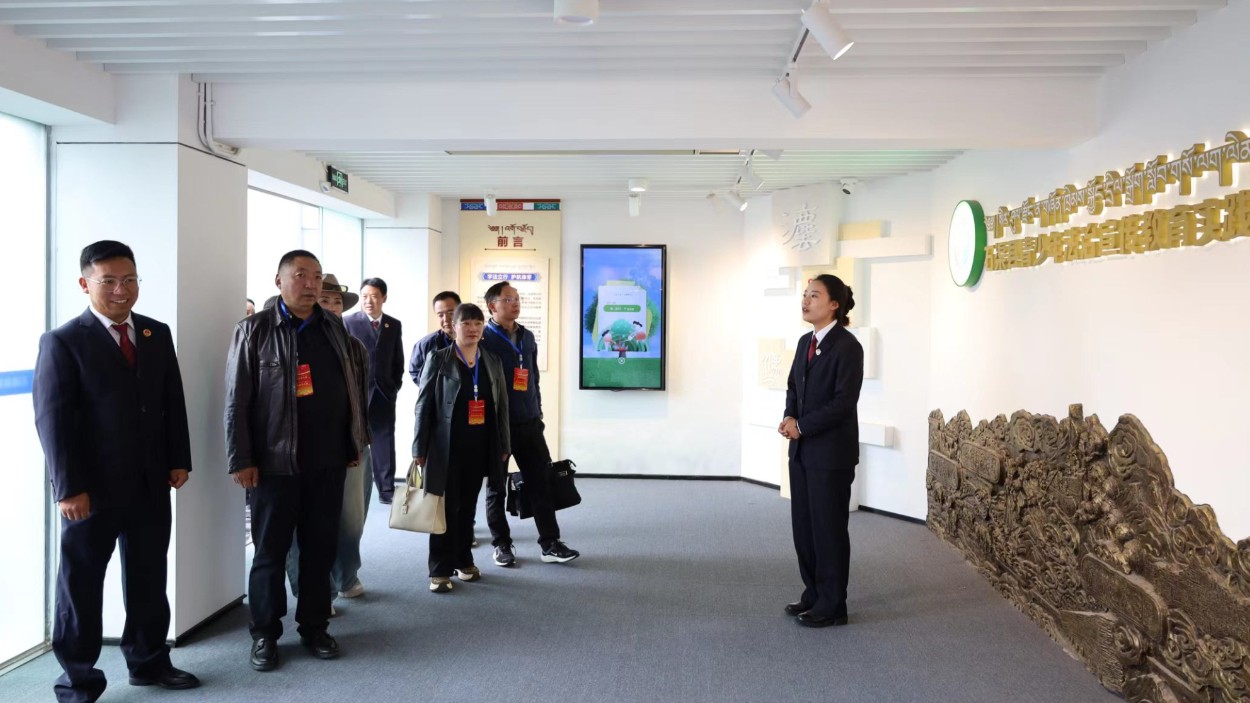 四川甘孜州石渠县人大常委会调研组莅临石渠县检察院专题调研行政检察工作