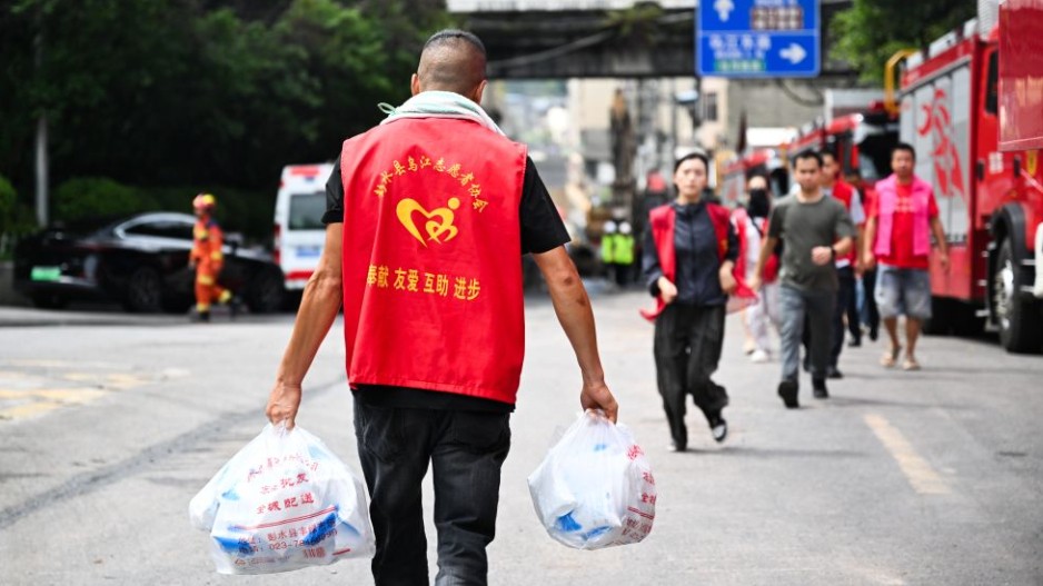 重庆彭水山体崩塌灾害救援汇聚“凡人微光”