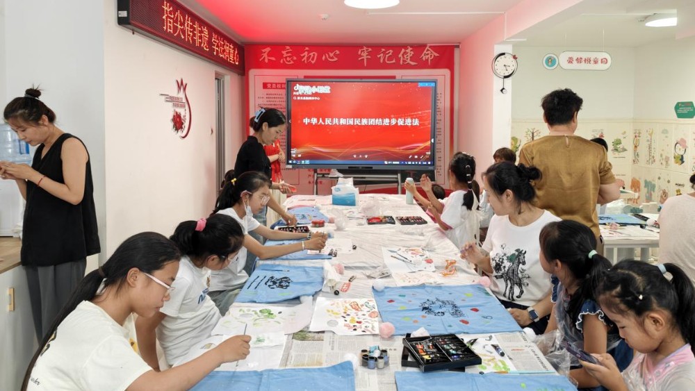 银川市金凤区世悦社区：非遗手工传匠心 民族团结润童心