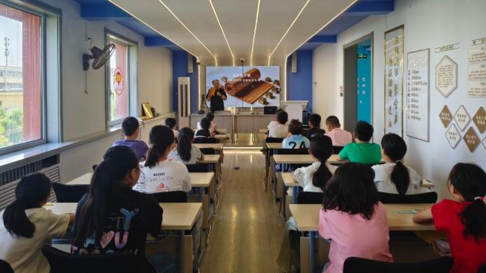 吴忠市裕西社区：竹简研学润童心 千年文脉聚同心