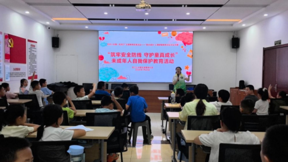银川市金凤区唐徕社区：情景模拟学自护，守护童心助成长